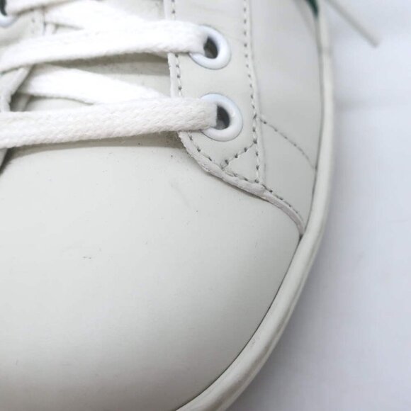 Gucci Ace Bee-Embroidered Fold Down Sneakers White Leather Size 35.5 - Picture 8 of 16